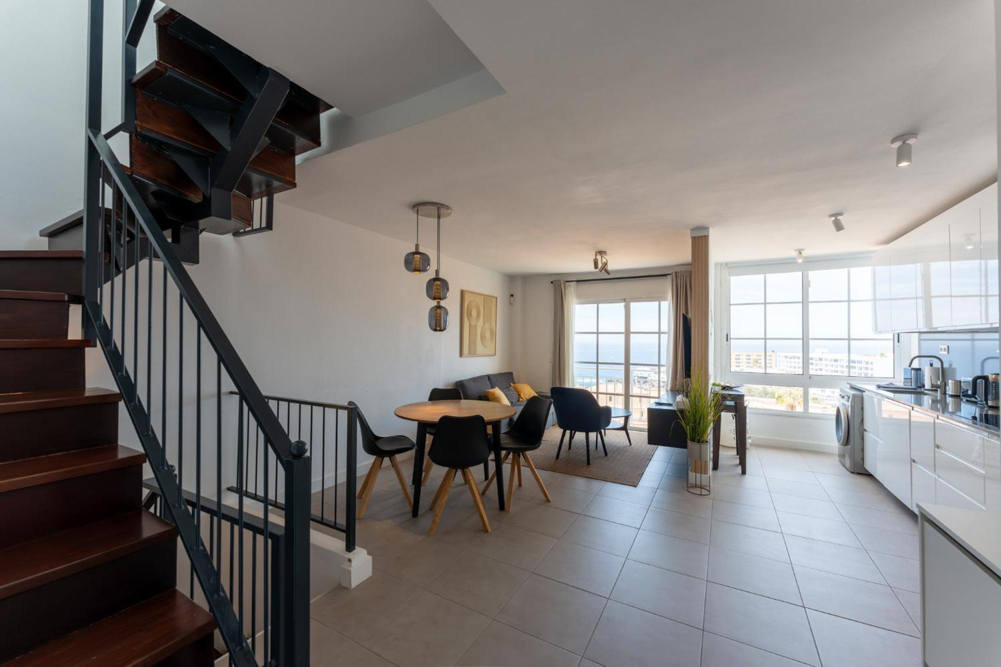 Callao Sunset Apartment, Sea View And Pool Каляо Салвахе Екстериор снимка