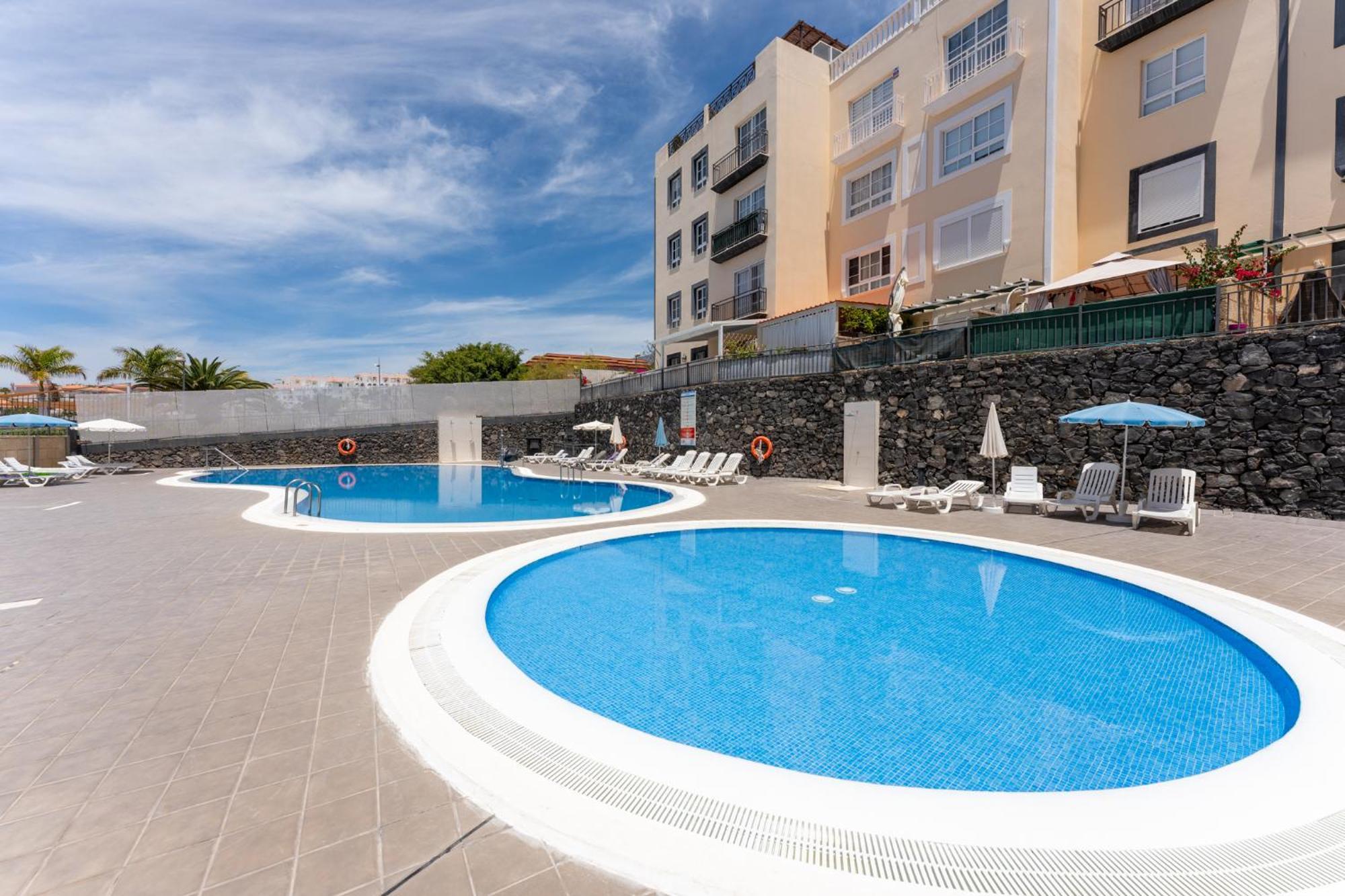 Callao Sunset Apartment, Sea View And Pool Каляо Салвахе Екстериор снимка